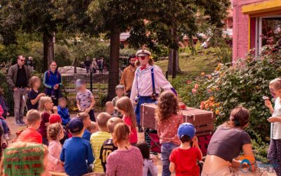 Clown WIDU besuchte unseren Ferienzirkus