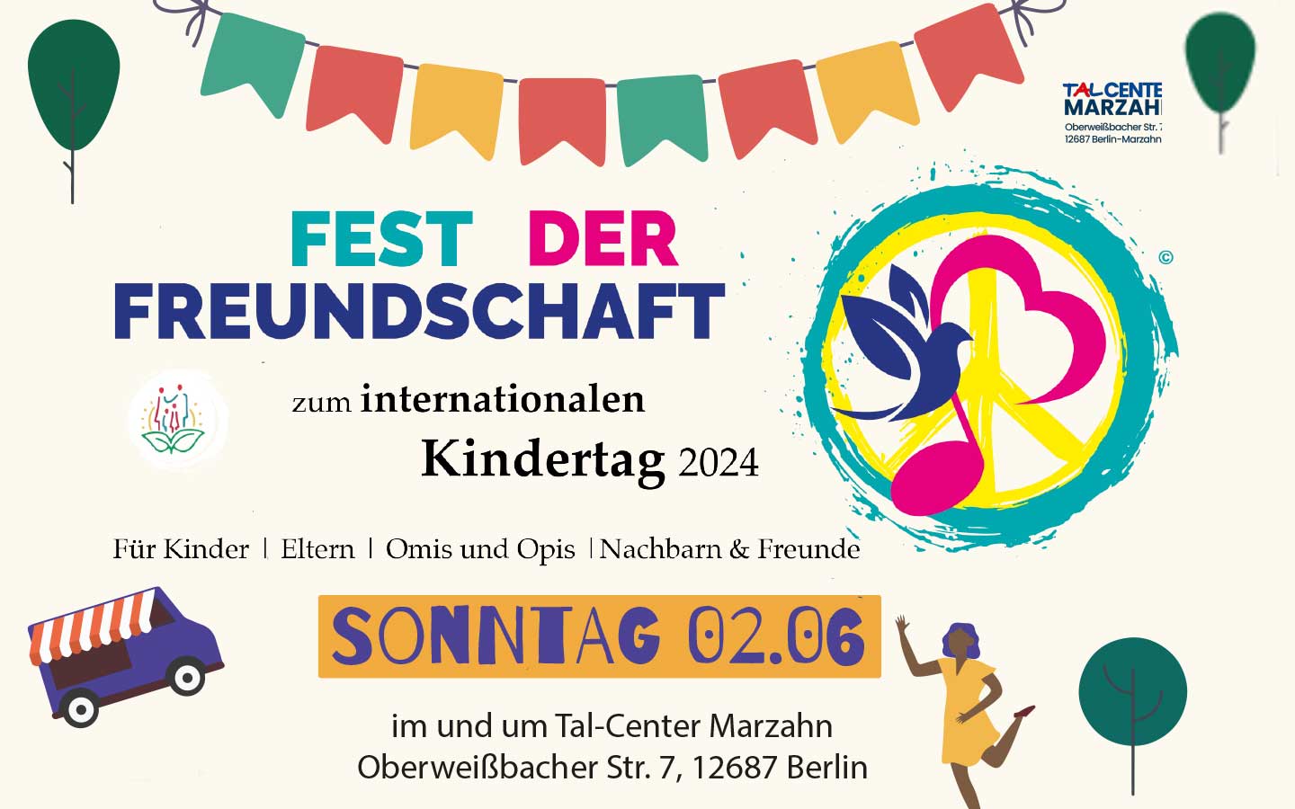 Fest der Freundschaft 2024 für Jung und Alt